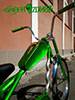 Solos Custom Bike Green Zombie