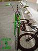 Solos Custom Bike Green Zombie